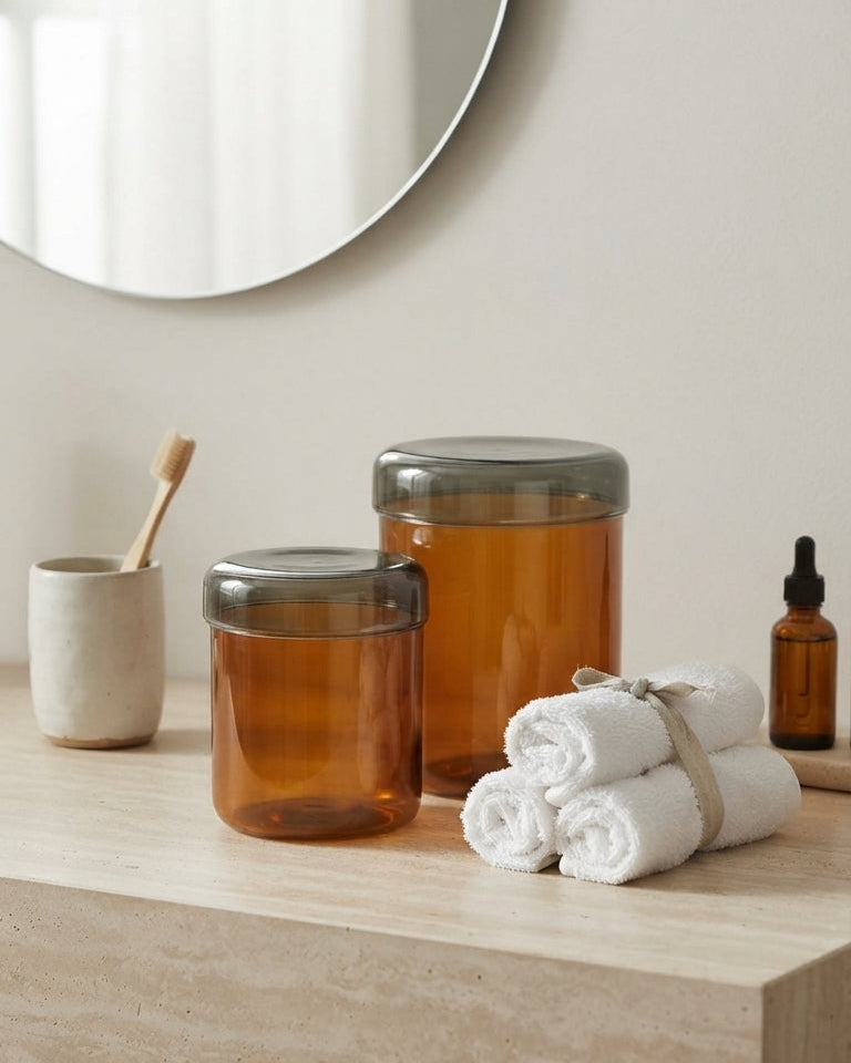 Pote Decorativo Âmbar