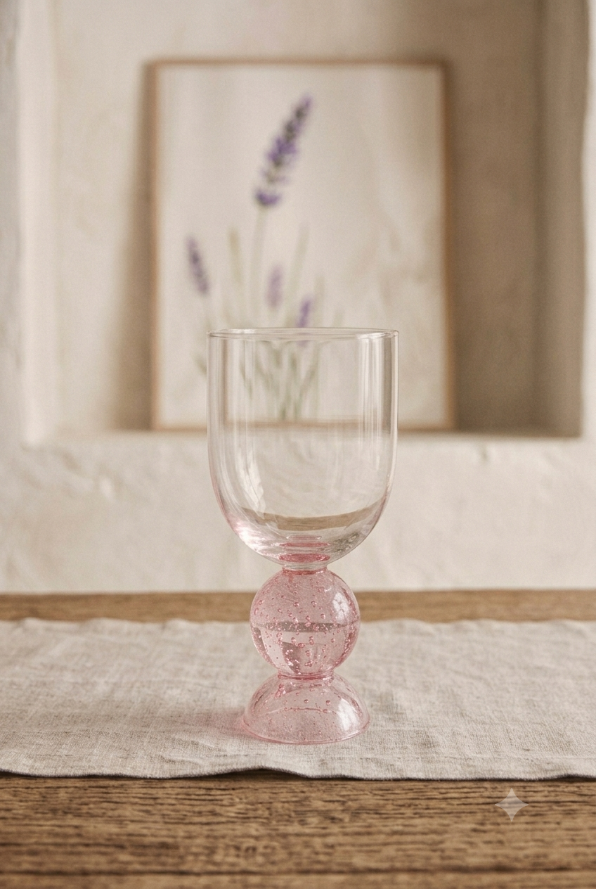 Taça Bubble Rosa