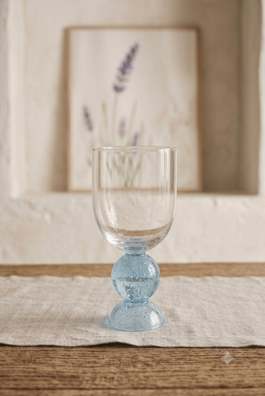Taça Bubble Azul