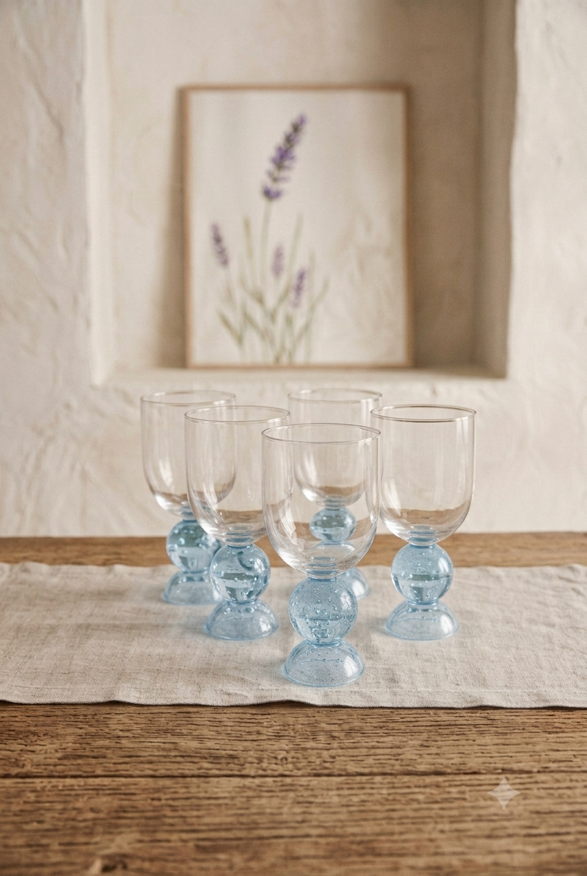 Taça Bubble Azul