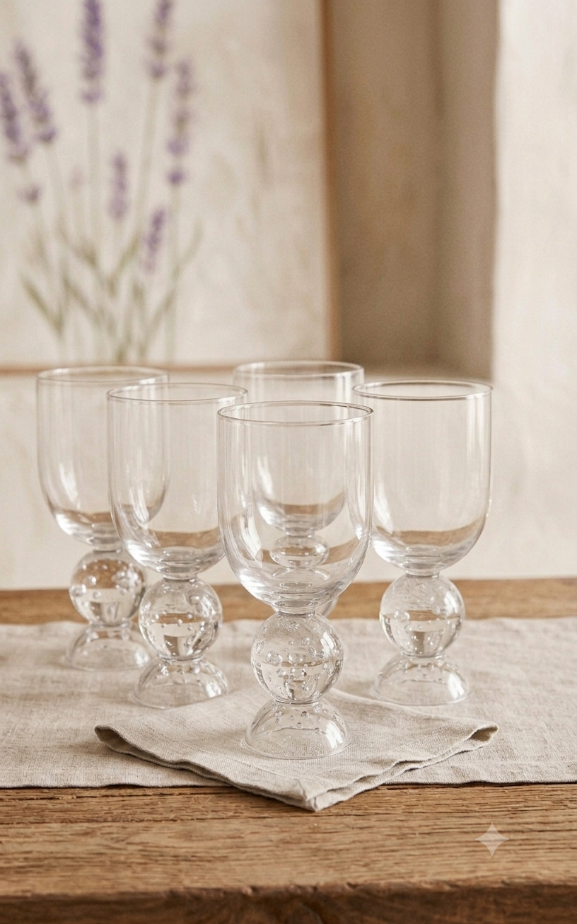 Taça Bubble Transparente