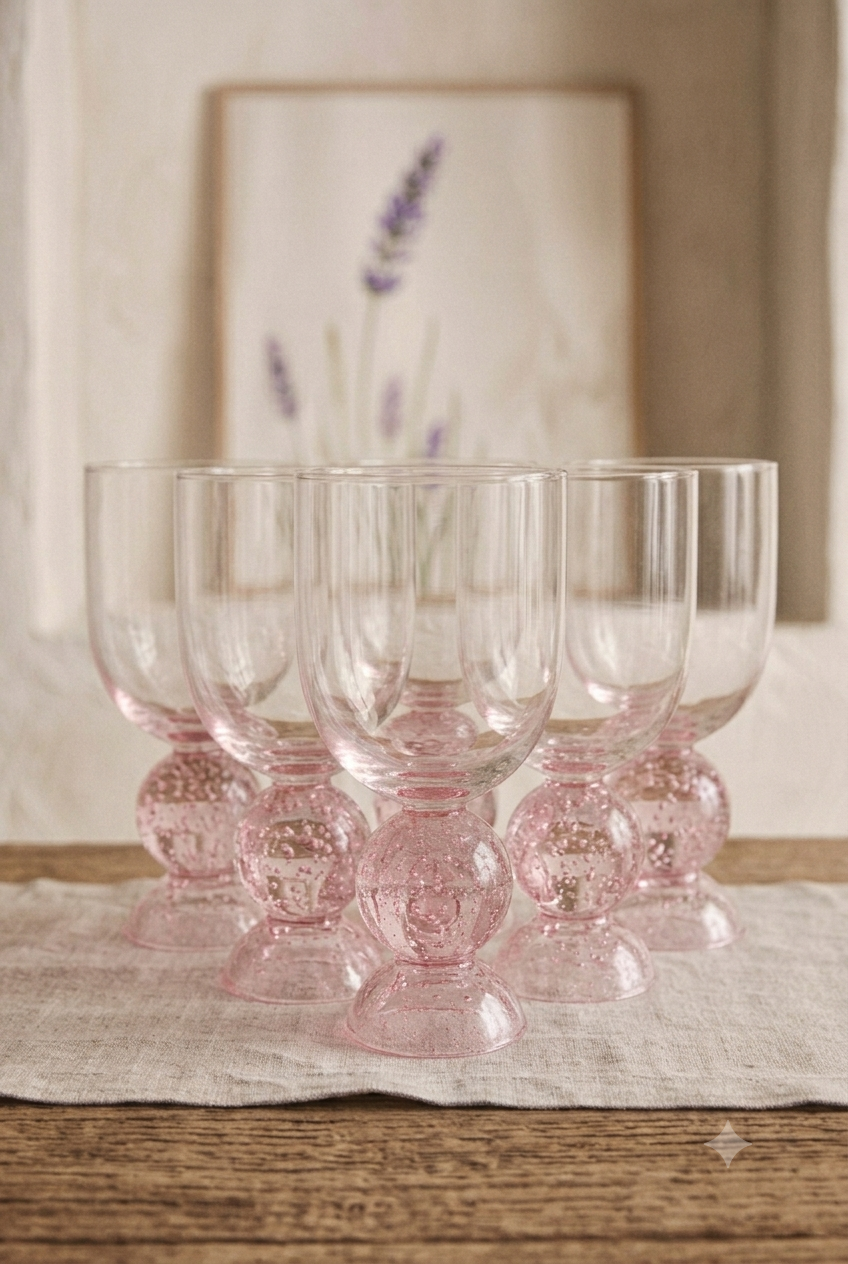 Taça Bubble Rosa