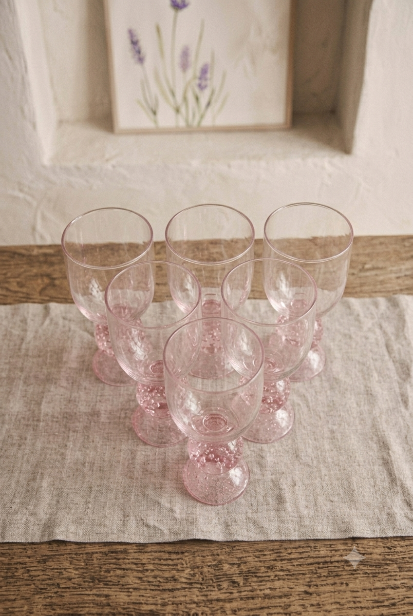 Taça Bubble Rosa