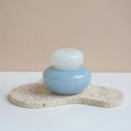 Garrafa Orb Azul e Branco